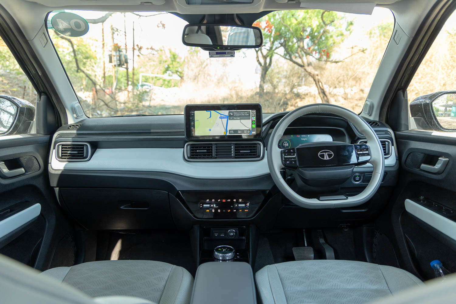 Tata Punch EV Dashboard
