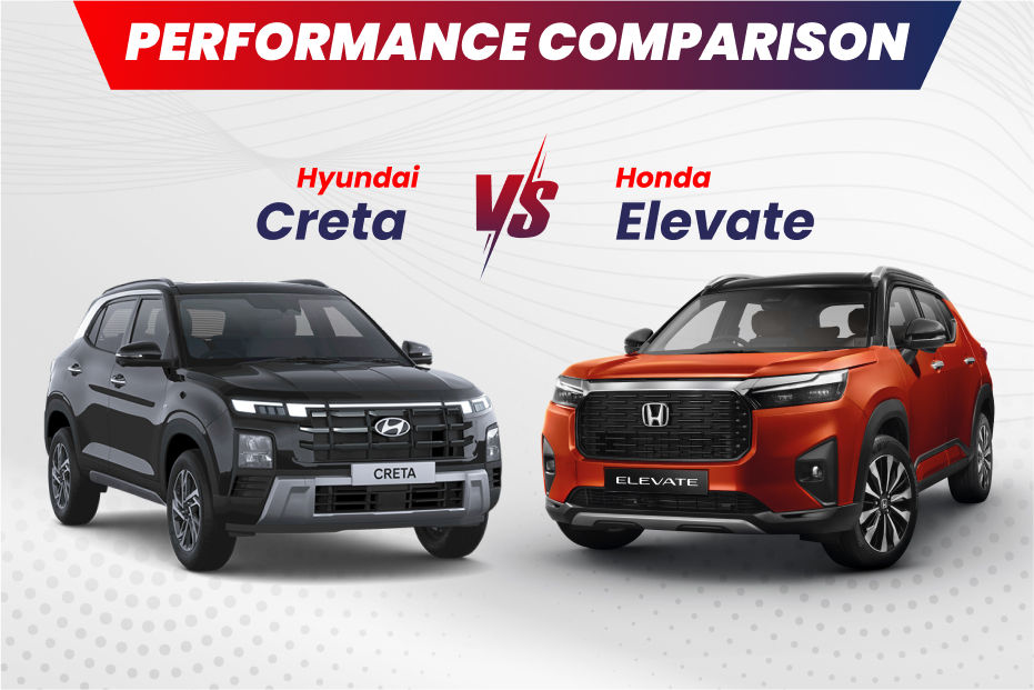 Hyundai Creta Vs Honda Elevate Performance Comparison 