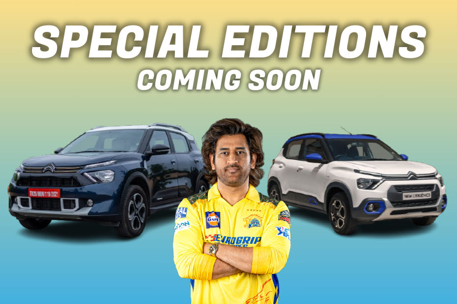 Citroen C3 & C3 Aircross To Get MS Dhoni Inspired Special Editions