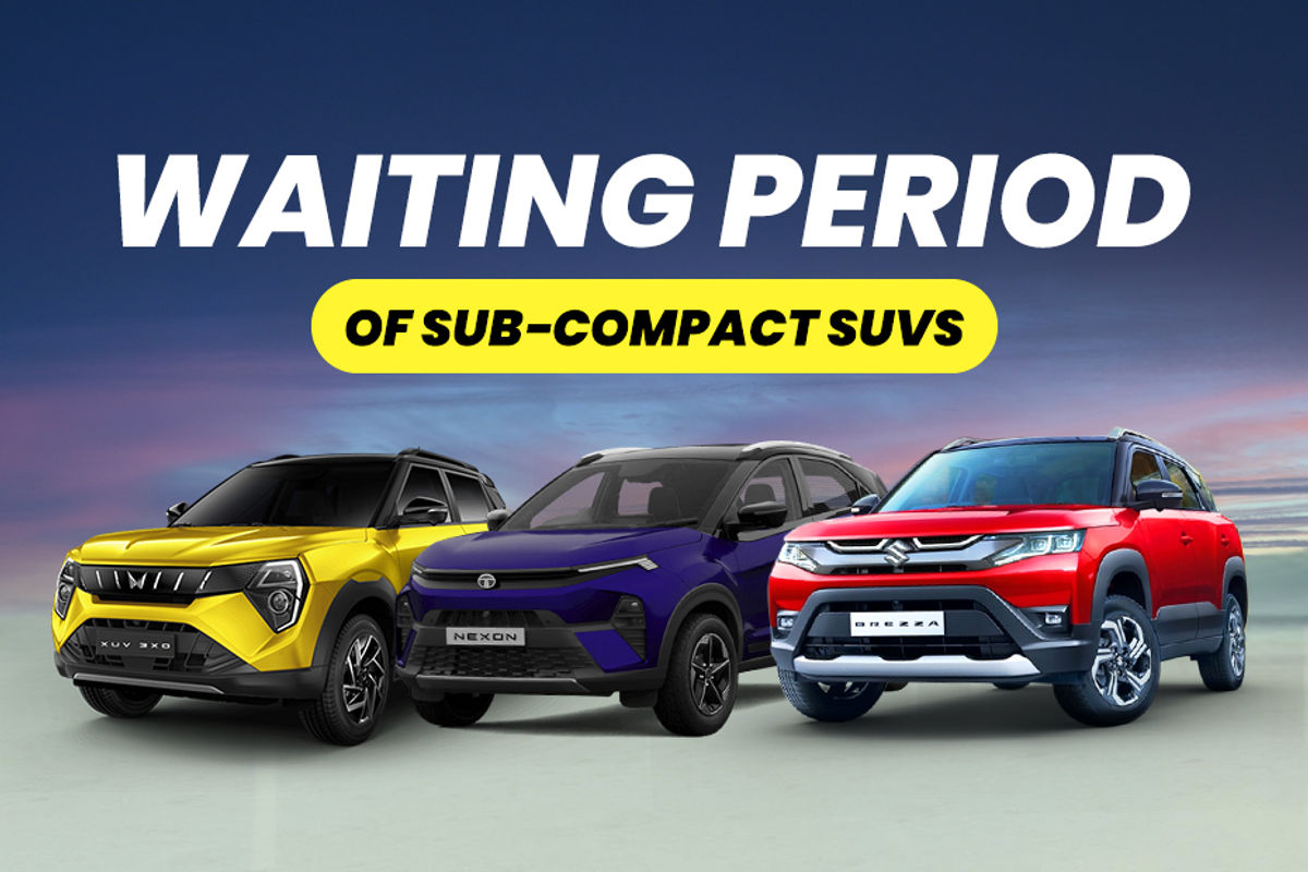Waiting Period of Sub compact SUV in June 2024 Waiting Period of Sub compact SUV in June 2024