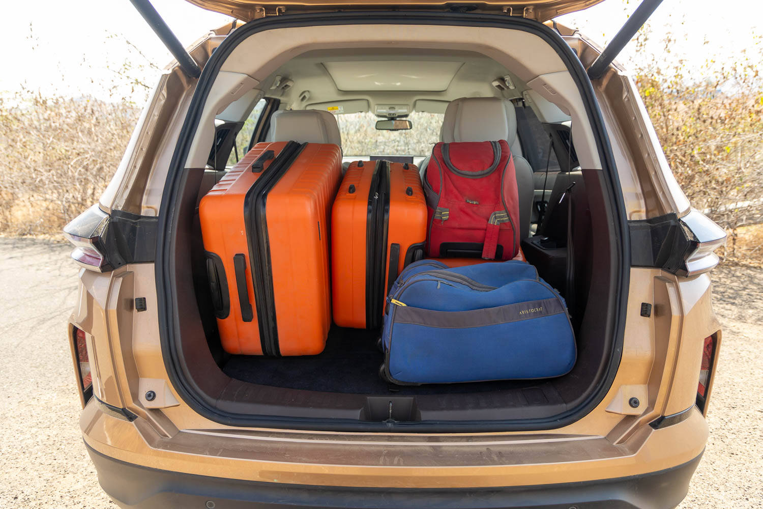 Tata Safari Boot Space