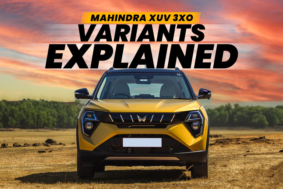 Mahindra XUV 3XO variants explained