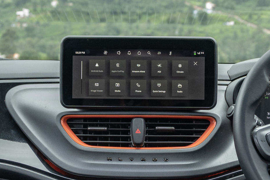 Tata Altroz Racer 10.25-inch Touchscreen