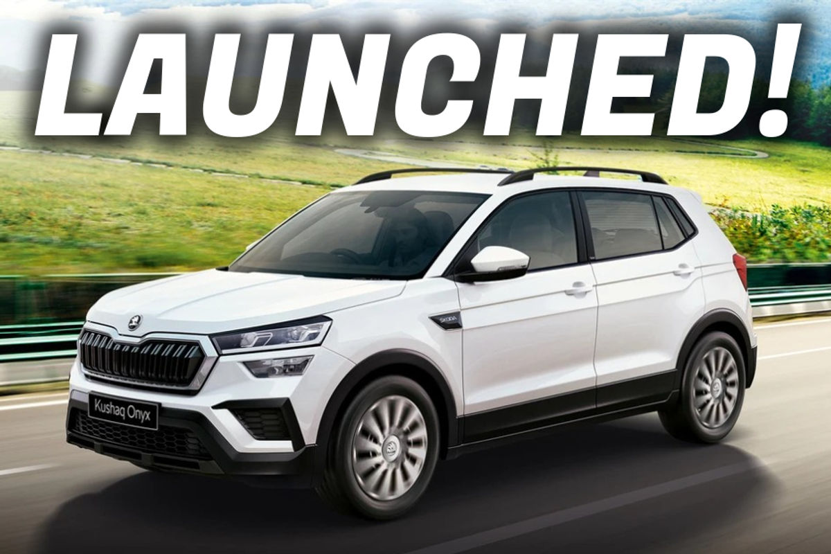 Skoda Kushaq Automatic Onyx Variant Launched