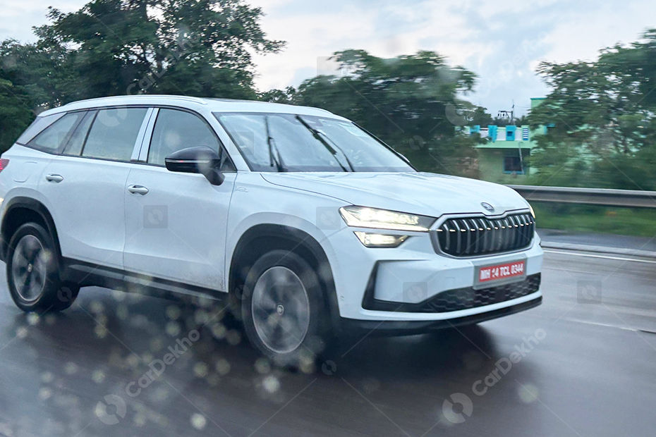Exclusive 2025 Skoda Kodiaq Spotted On Indian Roads For The First Time Exclusive 2025 Skoda Kodiaq Spotted On Indian Roads For The First Time
