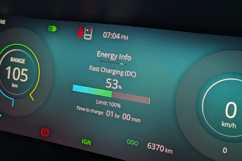 Tata Nexon EV Charging