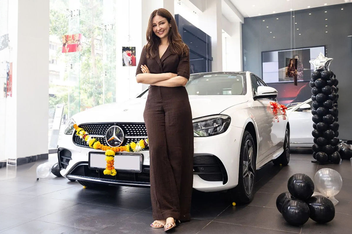 Saumya Tandon's new Mercedes-Benz E-Class