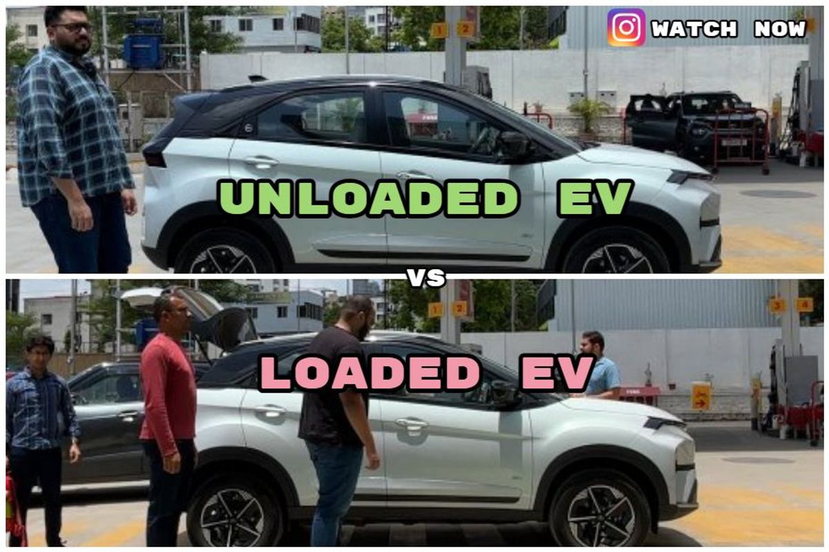 Watch: Loaded EV Vs Unloaded EV: Which Long-Range Tata Nexon EV Gives More Range In The Real World?