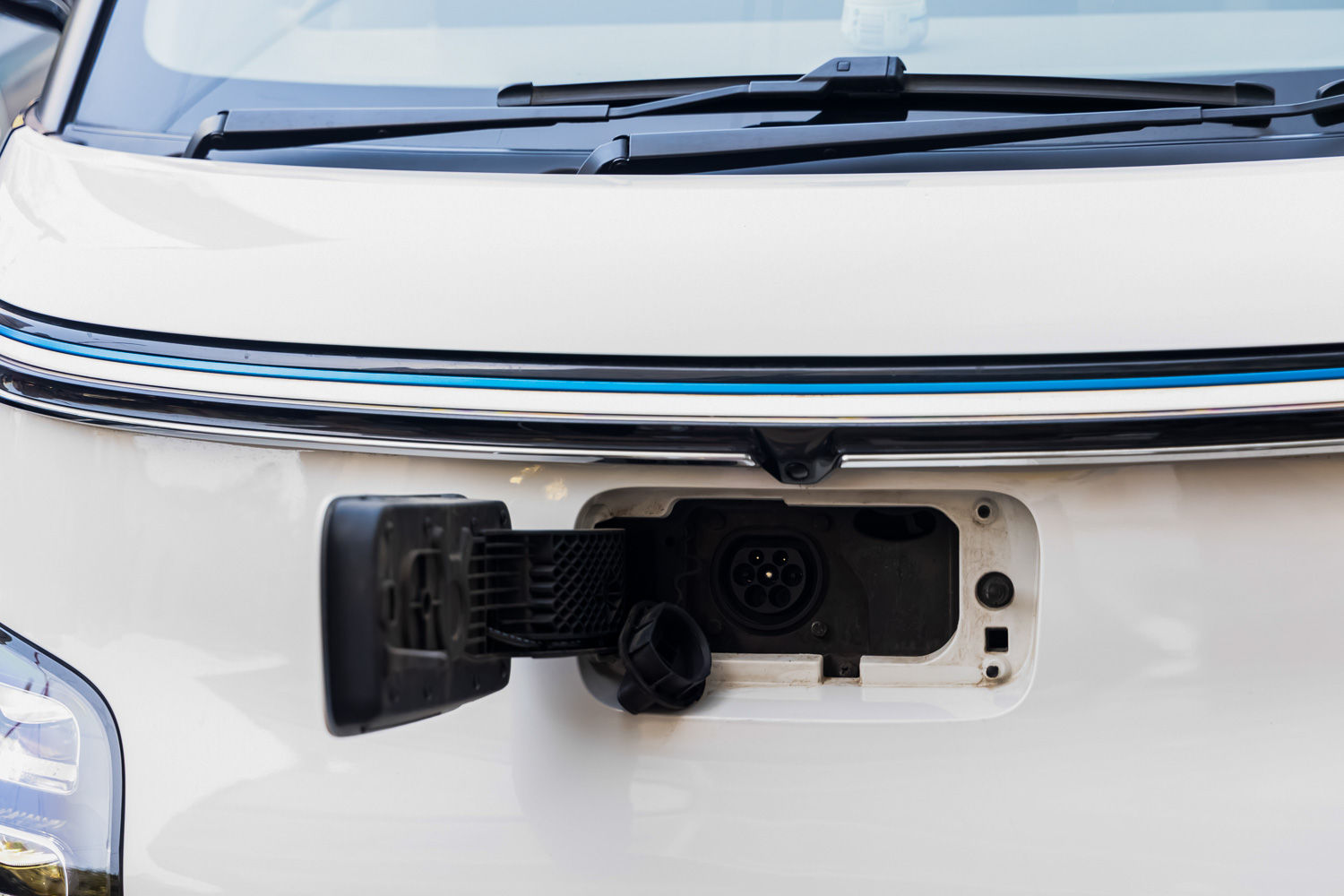 MG Comet EV Charging Port