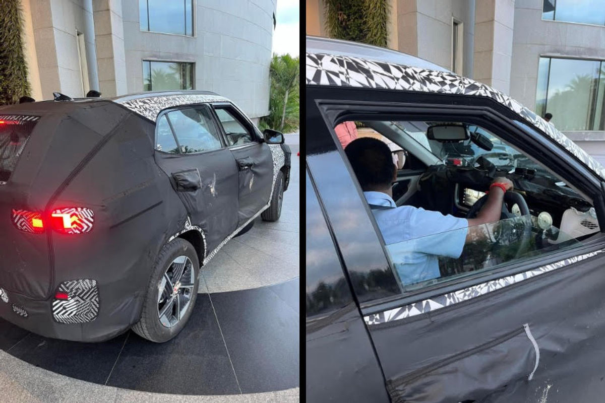 Hyundai Creta EV Spied