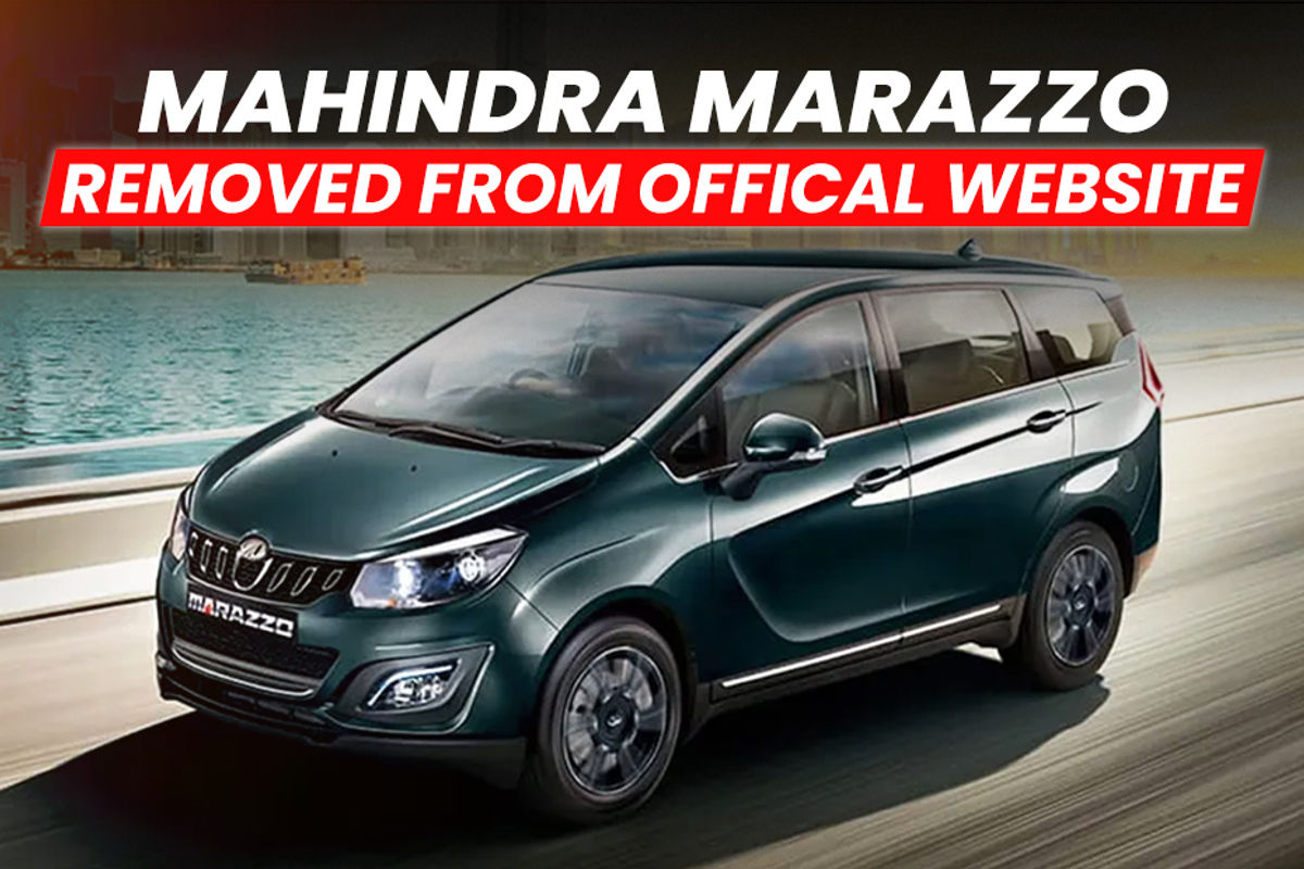 Mahindra Marazzo Discontinued