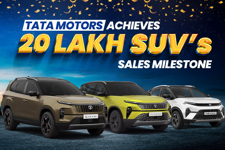 Tata Motors Celebrates 20 Lakh SUV Sales Milestone