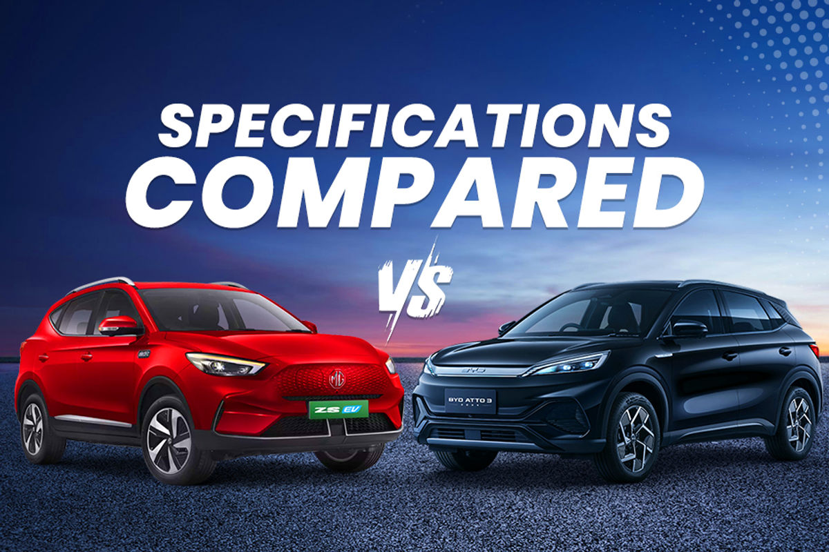2024 BYD Atto 3 vs MG ZS EV 2024 BYD Atto 3 vs MG ZS EV