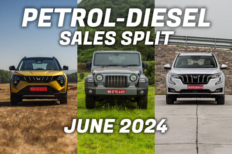 Mahindra June 2024 Petrol-Diesel Sales Split