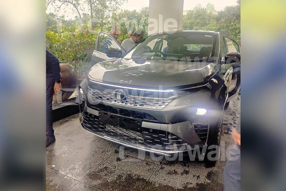 Tata Curvv Spotted Undisguised Tata Curvv Spotted Undisguised
