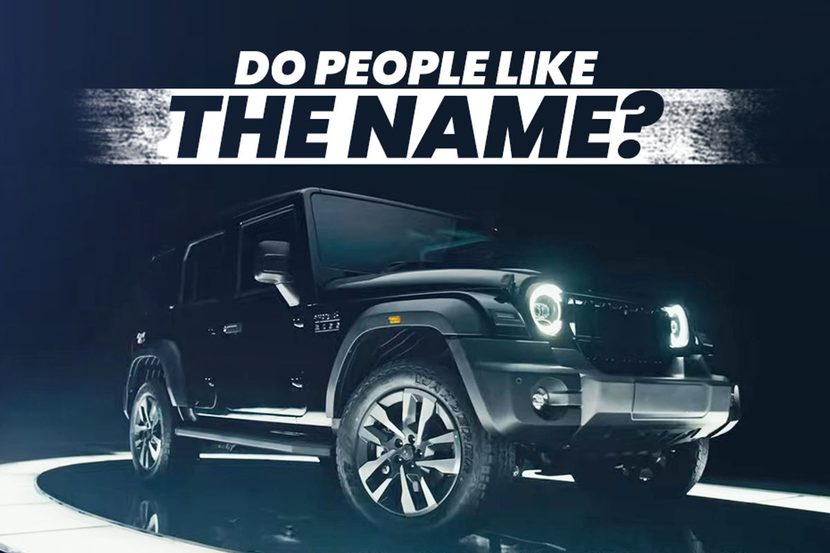 Poll On Mahindra Thar Roxx name Poll On Mahindra Thar Roxx name