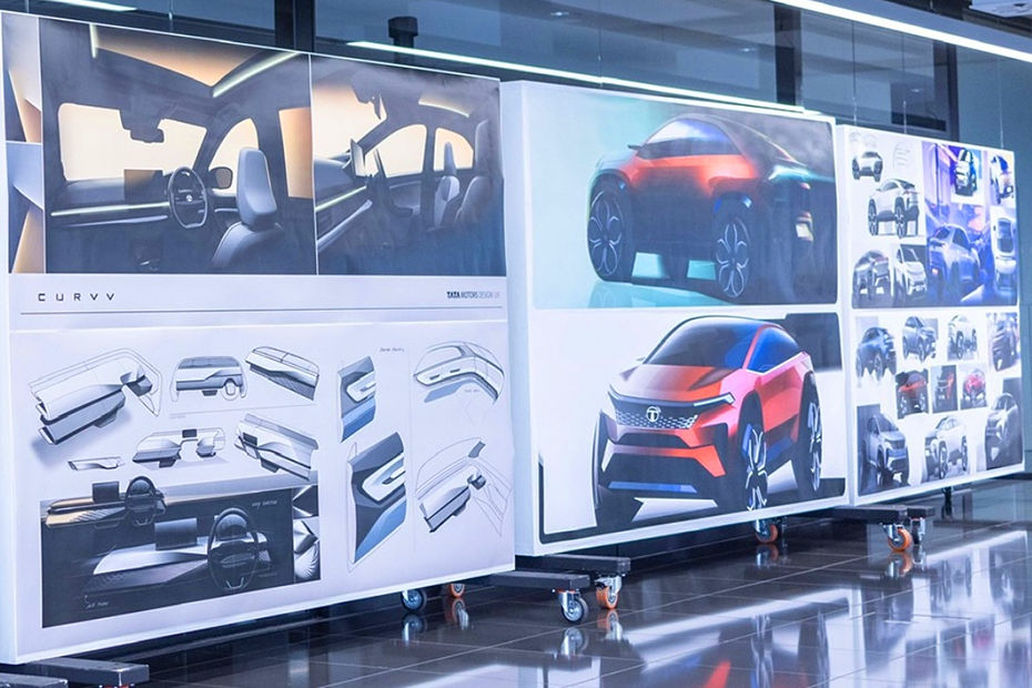 Tata Curvv interior design teased Tata Curvv interior design teased