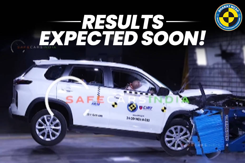 Maruti Suzuki Grand Vitara Bharat NCAP Crash Test Images