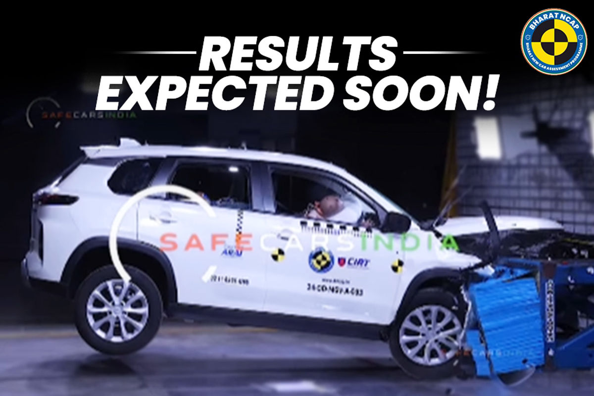 Maruti Suzuki Grand Vitara Bharat NCAP Crash Test Images Maruti Suzuki Grand Vitara Bharat NCAP Crash Test Images