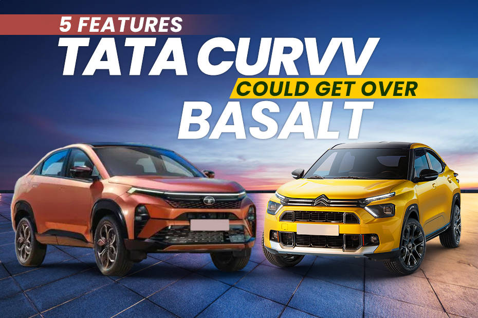 Tata Curvv Could Offer These 5 Features Over Citroen Basalt 