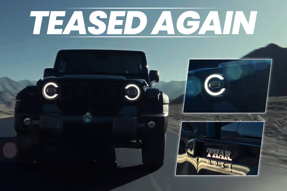 Mahindra Thar Roxx teased again