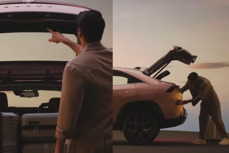 Tata Curvv Powered tailgate