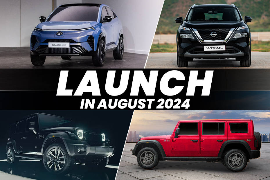 All Cars To Be Launched In India In August 2024