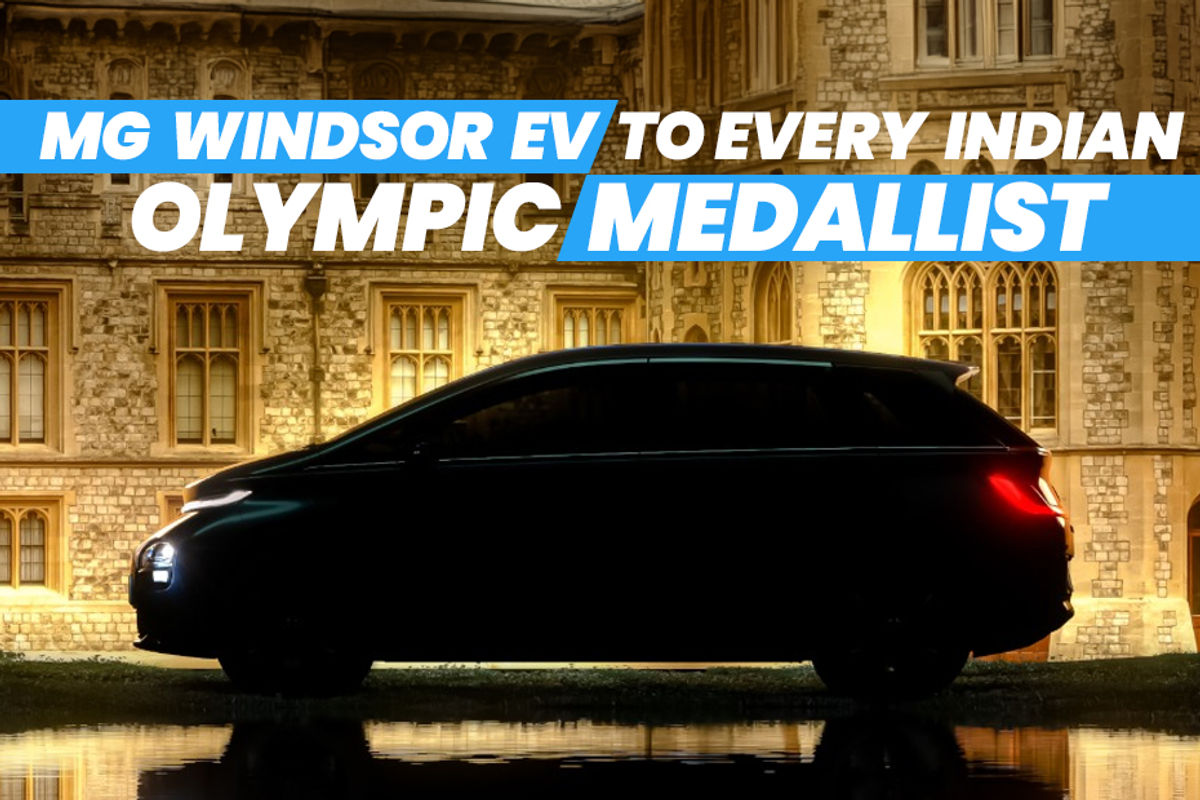 MG Windsor EV to be presented to all Indian medallists from 2024 Paris Olympics MG Windsor EV to be presented to all Indian medallists from 2024 Paris Olympics