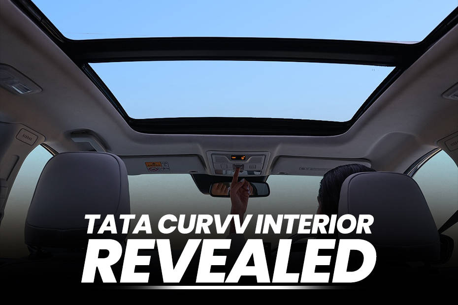 Tata Curvv EV Interior Teased Again Ahead Of Launch On August 7 ...