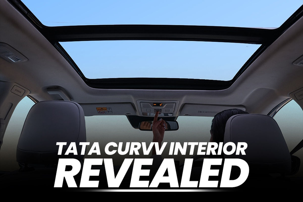 Tata Curvv EV Interior Teased Again Tata Curvv EV Interior Teased Again