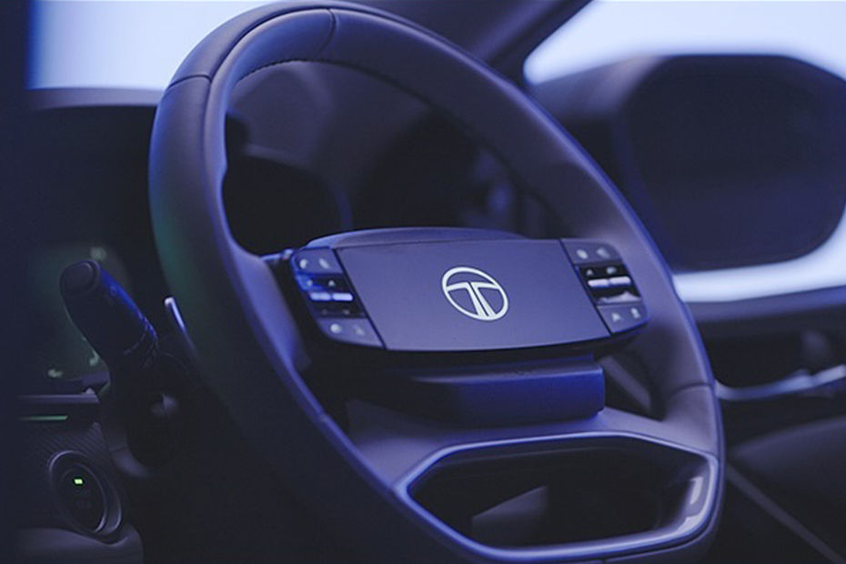 Tata Curvv EV Steering Wheel