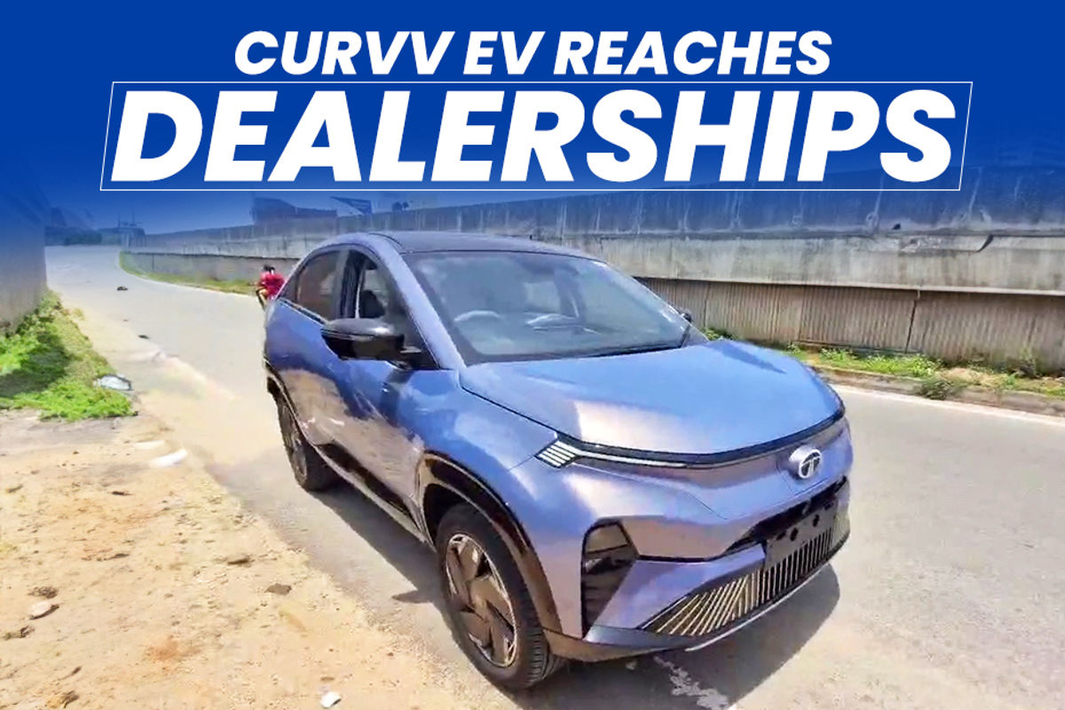 Tata Curvv EV Reaches Dealerships Ahead Of Launch Tomorrow