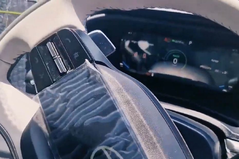 Tata Curvv EV driver's display