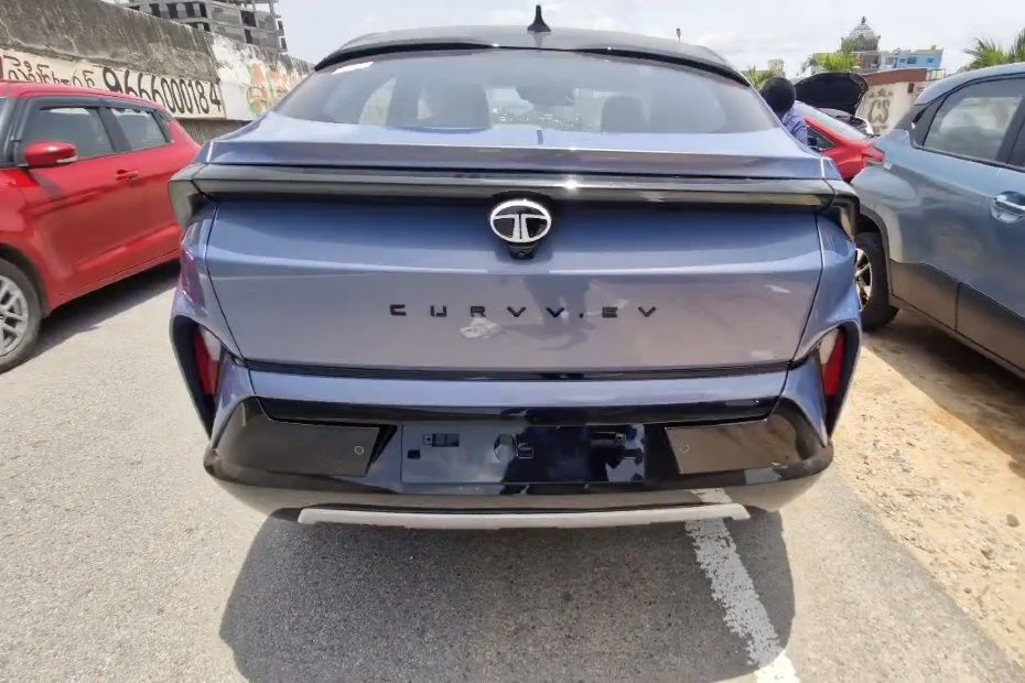Tata Curvv EV rear