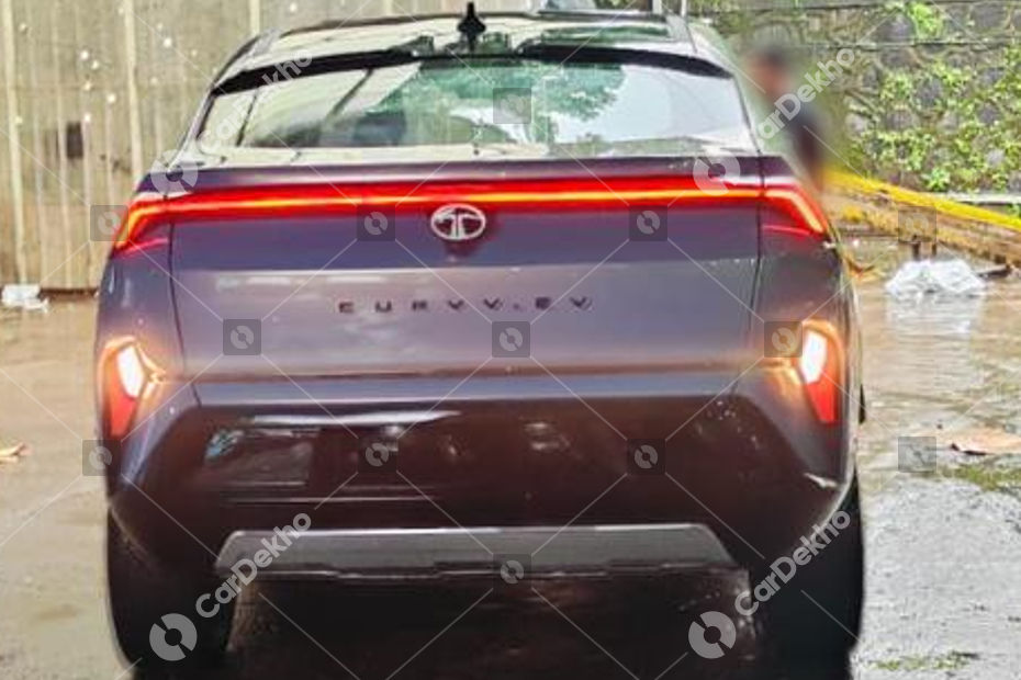 Tata Curvv EV rear Tata Curvv EV rear