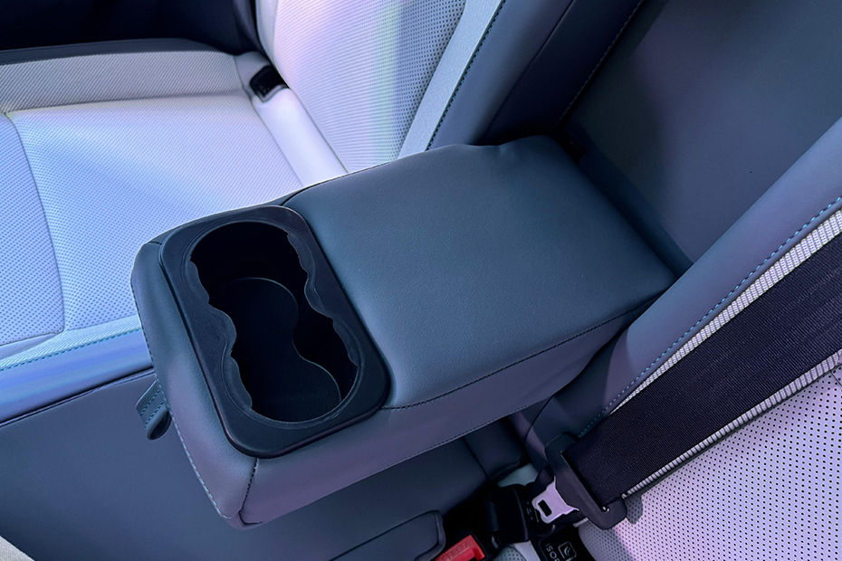 Tata Curvv EV rear centre armrest