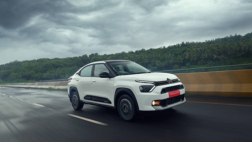 Citroen Basalt Road Test Images