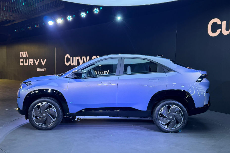 Tata Curvv EV Side Tata Curvv EV Side