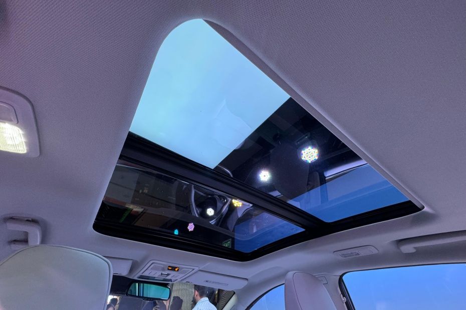 Tata Curvv EV panoramic sunroof