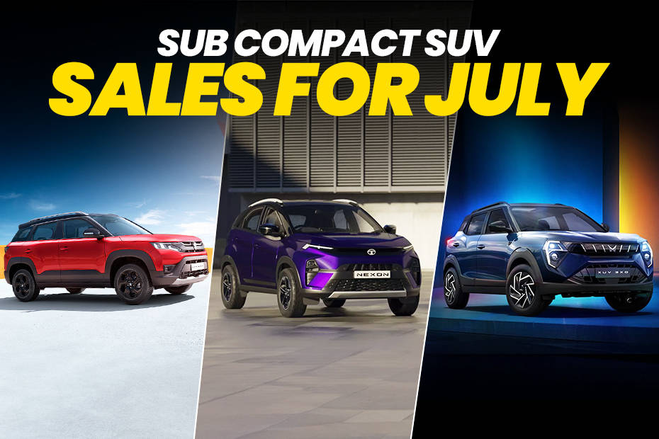 Subcompact SUVs July 2024 Sales