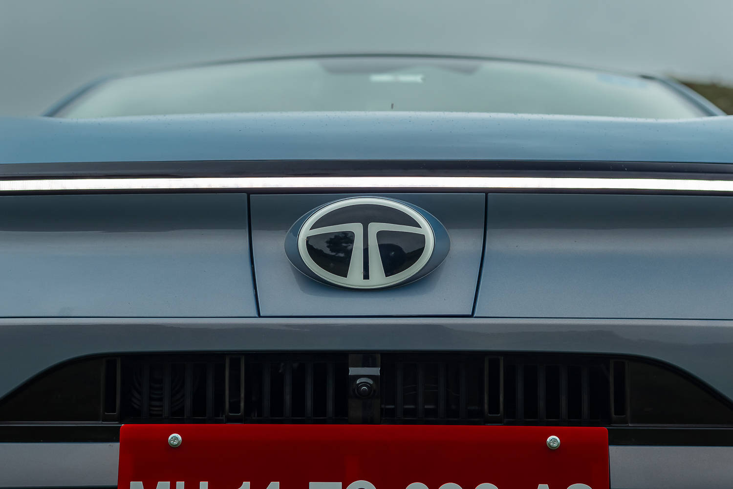 Tata Curvv EV charging flap