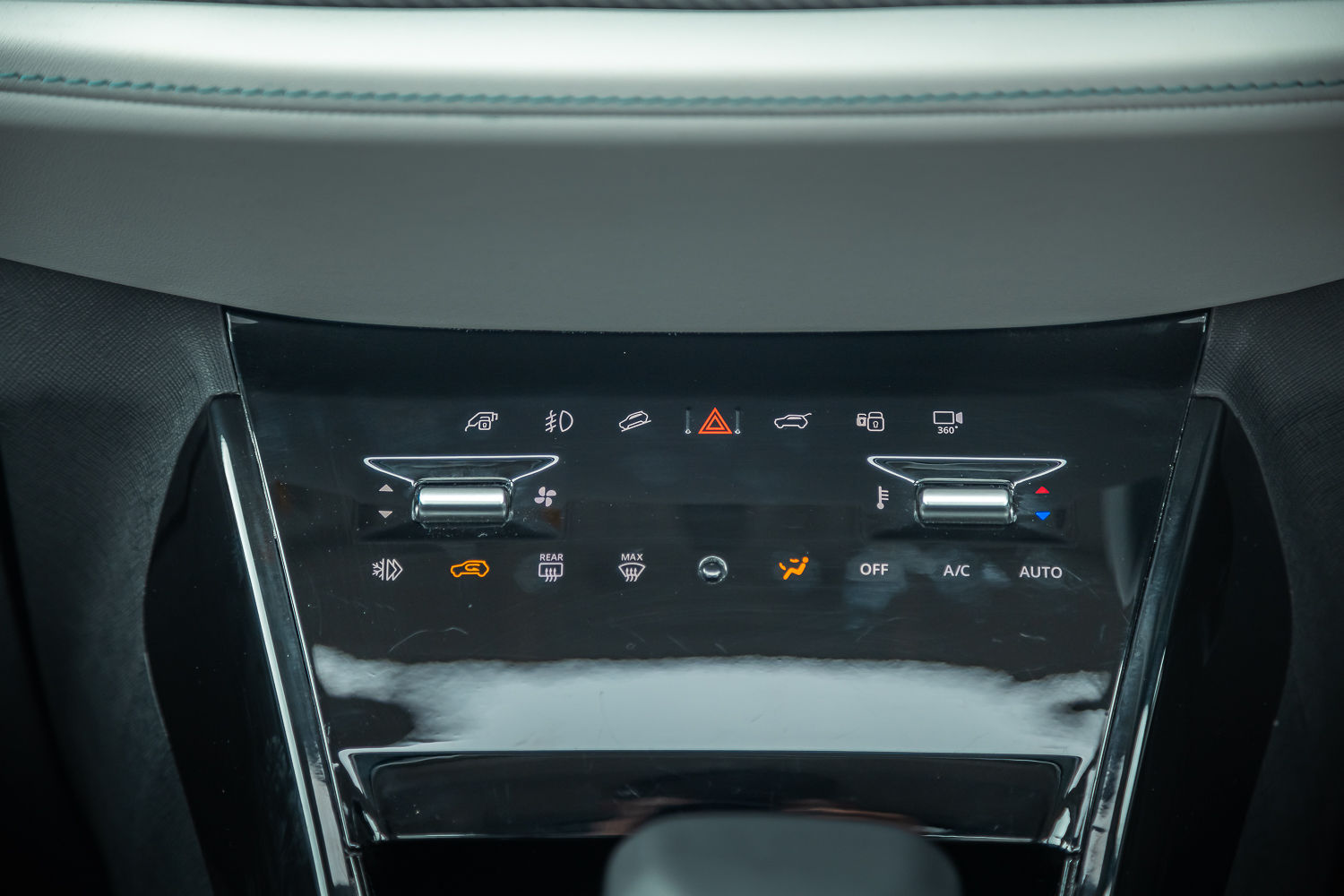 Tata Curvv EV AC controls
