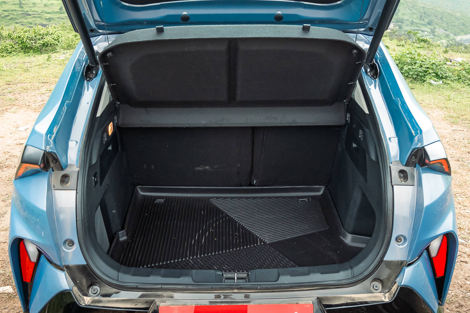 Tata Curvv EV boot space