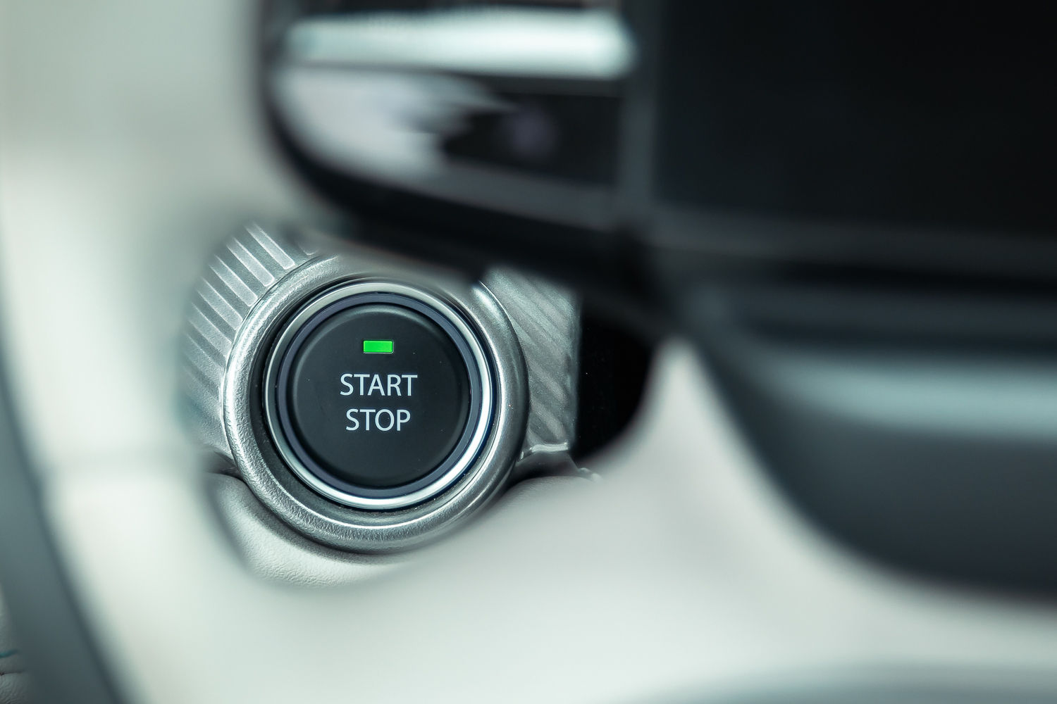 Tata Curvv EV push-button start/stop