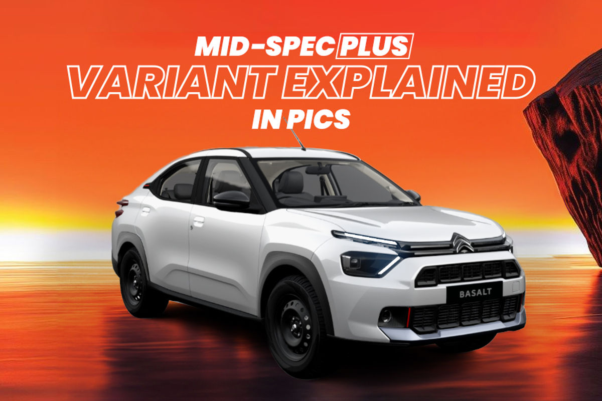 Citroen Basalt mid-spec Plus variant explained in images Citroen Basalt mid-spec Plus variant explained in images