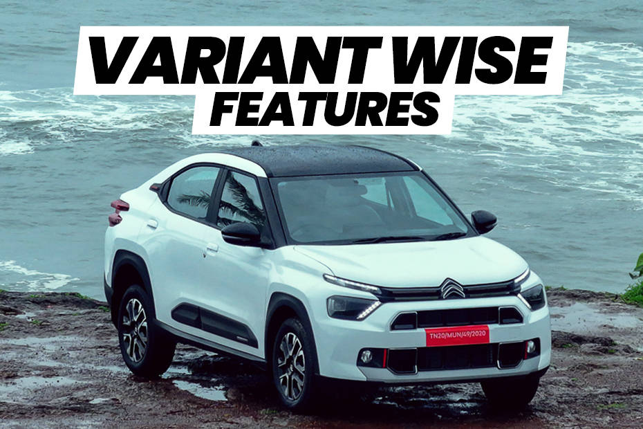 Citroen Basalt Variant-wise Features