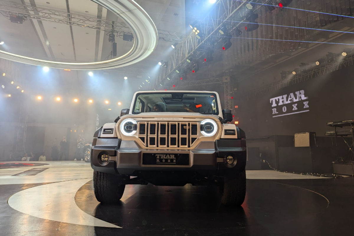 Mahindra Thar Roxx unveiled before its official launch tomorrow Mahindra Thar Roxx unveiled before its official launch tomorrow