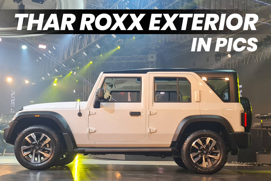 Mahindra Thar Roxx Exterior In Pics