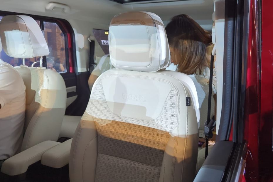 Mahindra Thar Roxx front seats get ventilation function Mahindra Thar Roxx front seats get ventilation function