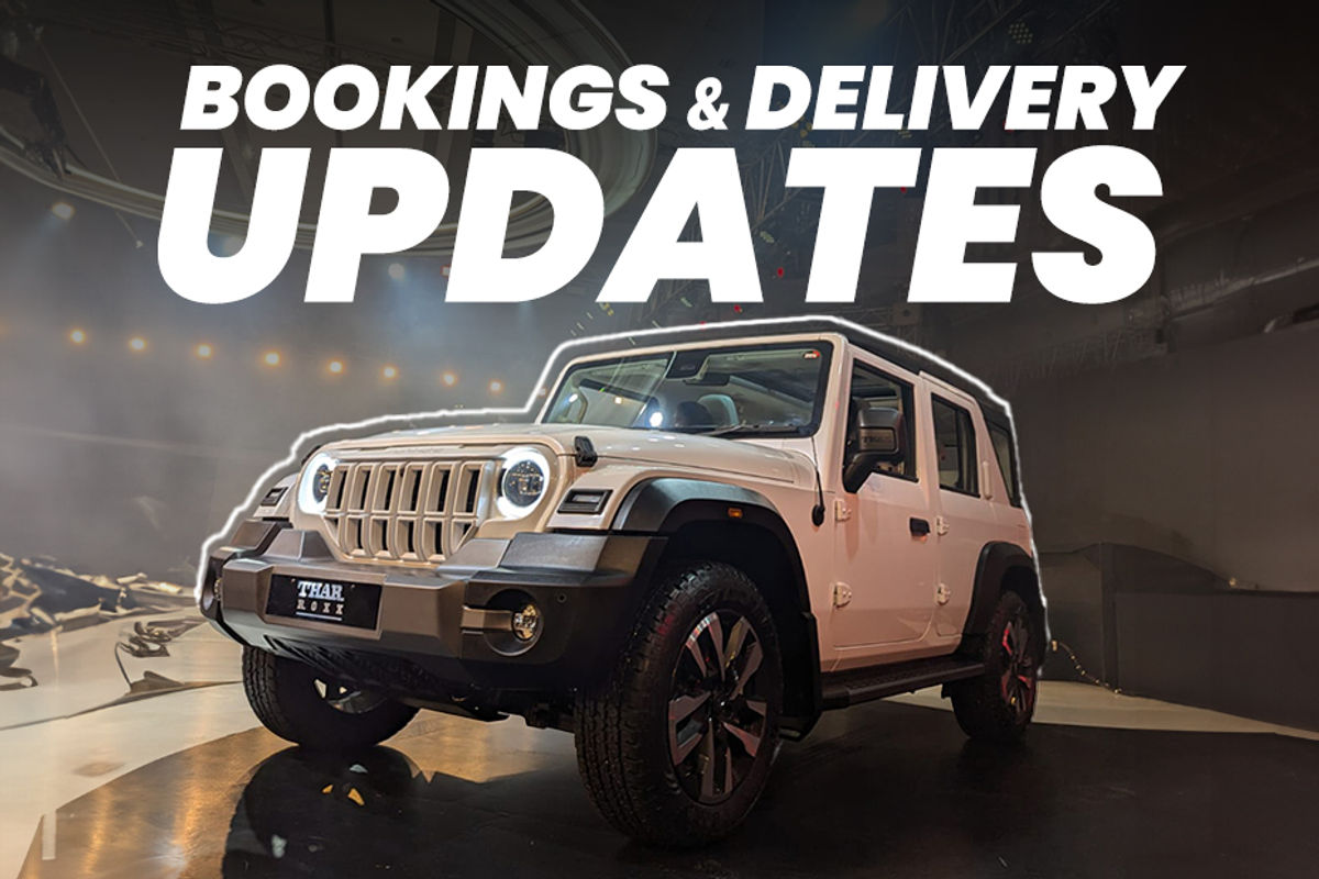 Mahindra Thar Roxx test drives, bookings and delivery details revealed Mahindra Thar Roxx test drives, bookings and delivery details revealed
